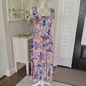 Floral Print Women's Dress